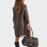 Tereza - Completo elegante di maglione e vestito