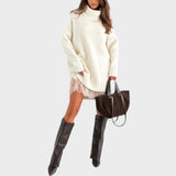 Tereza - Completo elegante di maglione e vestito