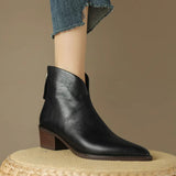 Jitka™ | Eleganti scarpe in pelle con tacco basso