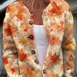 Cardigan Vintage in Maglia per Donna Aurora Roma