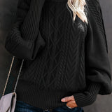 Lory | Maglione Casual Lungo a Maniche Lunghe