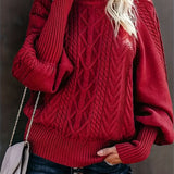 Lory | Maglione Casual Lungo a Maniche Lunghe