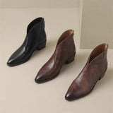 Jitka™ | Eleganti scarpe in pelle con tacco basso