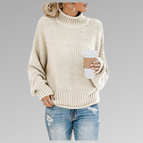 Ivana – Maglione da donna comodo a collo alto