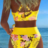 Modena - Costume da bagno a bikini con stampa floreale