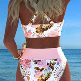 Modena - Costume da bagno a bikini con stampa floreale