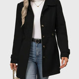 Veronika – Cappotto urbano premium con bottoni