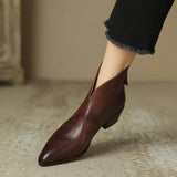 Jitka™ | Eleganti scarpe in pelle con tacco basso