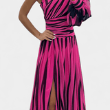 Bethania™ | Abito maxi a righe