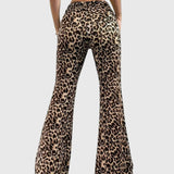 Bootcut™ | Pantaloni leopardati