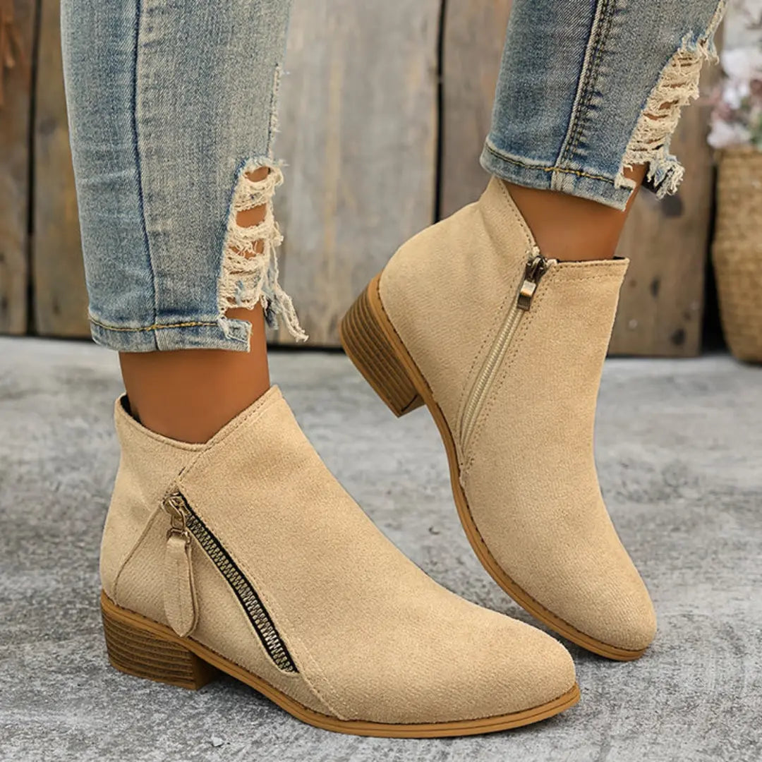 Alena – Stivaletti eleganti con zip laterale