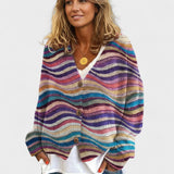 Fran™ | Cardigan vivace con bottoni