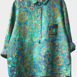 Ivonne | Blusa floreale premium elegante per l'uso quotidiano