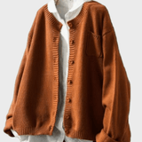 Cardigan lavorato a maglia morbido