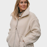 Kaja™ | Cappotto teddy elegante