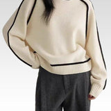 Lara™ Maglione con colletto alto