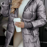 Marcella™ | Elegante cappotto autunnale con cappuccio