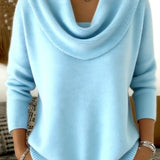 JULIETTE | COWL NECK SWEATER