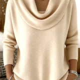 JULIETTE | COWL NECK SWEATER