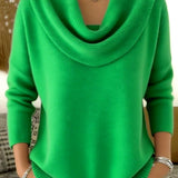 JULIETTE | COWL NECK SWEATER
