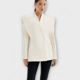 Blazer con spacco