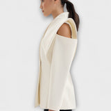 Blazer con spacco