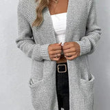 Maglione aperto rosa