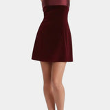 Sariya™ | Abito in velluto elegante