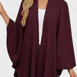 Yvette | Poncho Drappeggiato Elegante