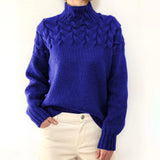 Elena | Maglione caldo con collo alto