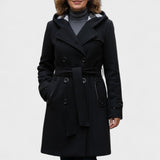 Leona™ | Cappotto elegante a doppio petto