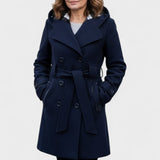 Leona™ | Cappotto elegante a doppio petto