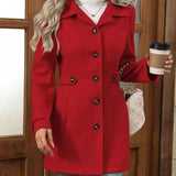 Veronika – Cappotto urbano premium con bottoni