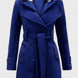 Leona™ | Cappotto elegante a doppio petto