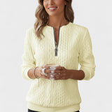 Nela™ | Maglione con zip per donne
